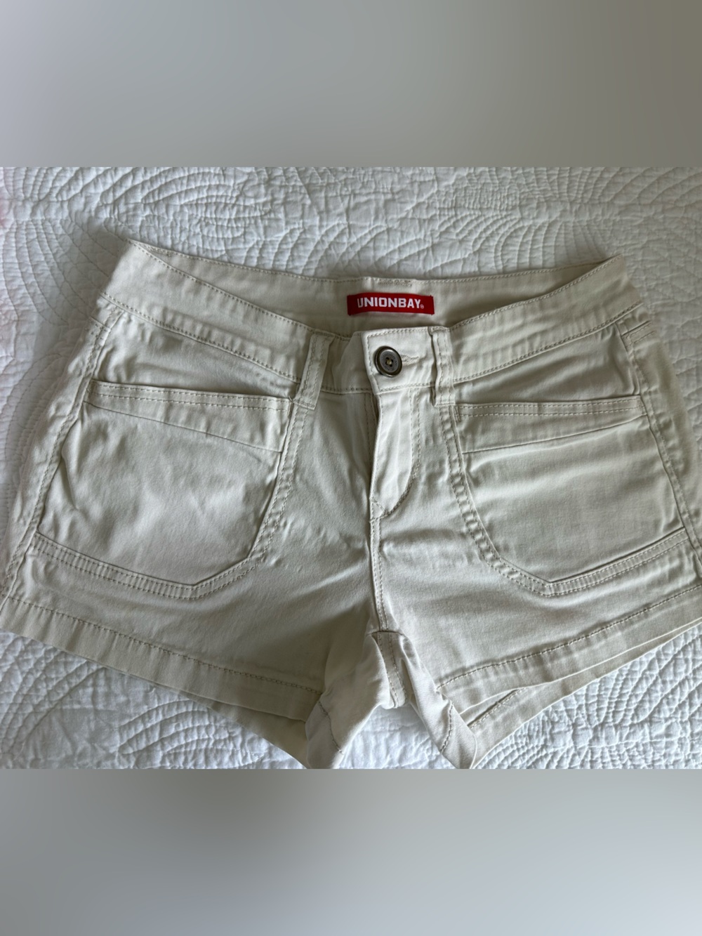 UNIONBAY Light Tan Women's Cargo Shorts